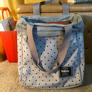 Herschel gray backpack book bag